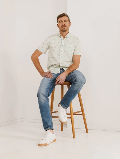 State of Art Shirt SS Striped Pop