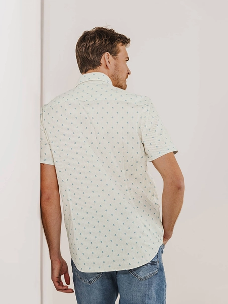 State of Art Shirt SS Striped Pop