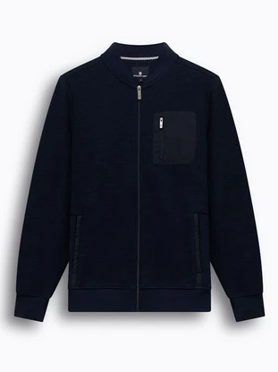 State of Art Sweat Cardigan Plain
