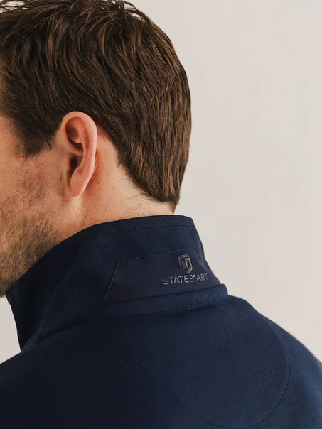 State of Art Sweat Cardigan Plain