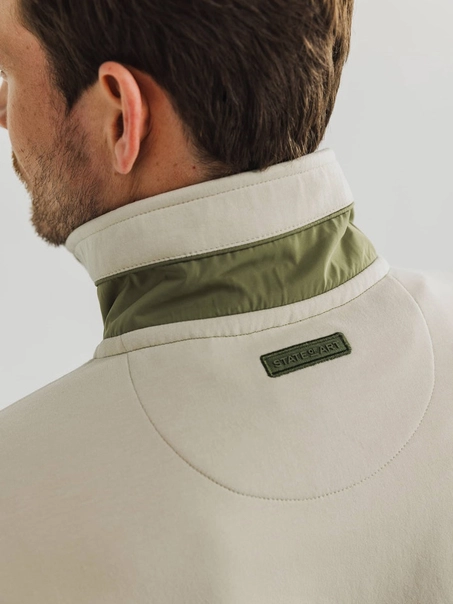 State of Art Sweat Cardigan Plain