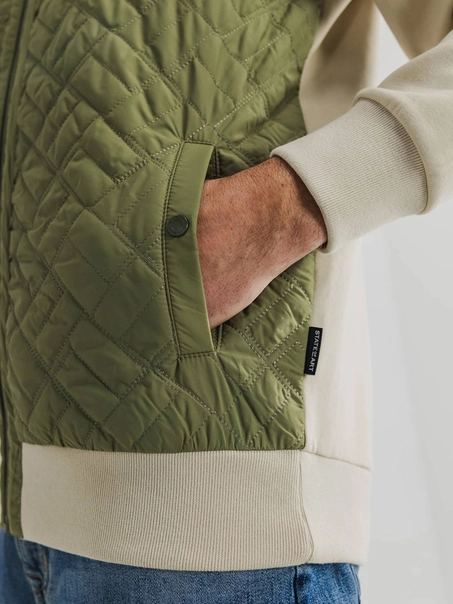 State of Art Sweat Cardigan Plain