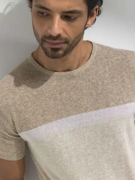 State of Art T-shirt Knitted SS S