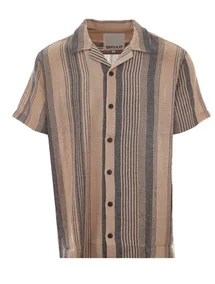 Supply & Co Raff Shirt Ss Stripe Structure