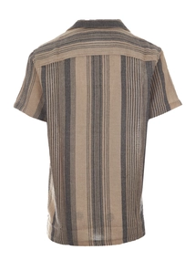 Supply & Co Raff Shirt Ss Stripe Structure