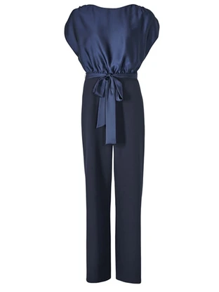 Swing Modelle Jumpsuit material-mix