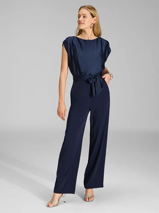 Swing Modelle Jumpsuit material-mix