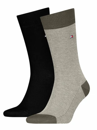 Tommy Hilfiger TH MEN SOCK 2P BIRDSEYE