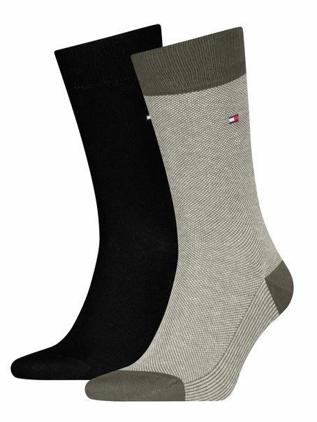 Tommy Hilfiger TH MEN SOCK 2P BIRDSEYE