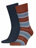 Tommy Hilfiger TH MEN SOCK 2P GRADIENT STRIPE