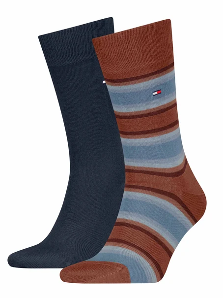 Tommy Hilfiger TH MEN SOCK 2P GRADIENT STRIPE