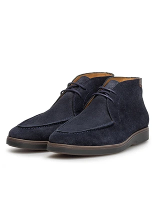 Van Bommel Floris Casual Blue Suede oiled
