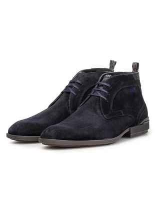 Van Bommel Floris Dressed DarkBlue Suede