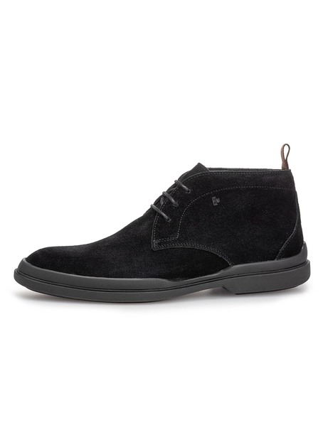 Van Bommel VB Casual Black Suede