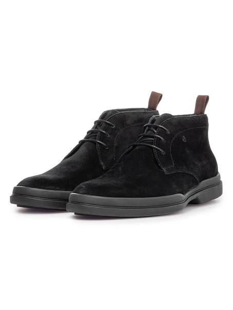 Van Bommel VB Casual Black Suede