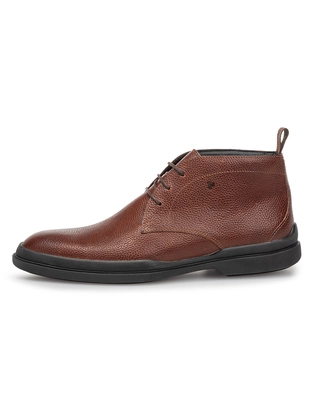 Van Bommel VB Casual Cognac Printed leather