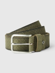 Vanguard Belt print suede