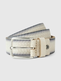 Vanguard Belt print suede