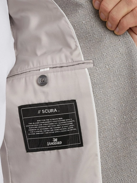 Vanguard Blazer Linen Blend Scura