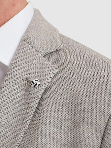 Vanguard Blazer Linen Blend Scura