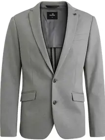 Vanguard Blazer Scura Melange Pique
