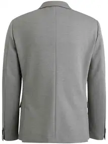 Vanguard Blazer Scura Melange Pique