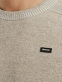 Vanguard Crewneck cotton linen blend