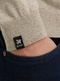 Vanguard Crewneck cotton linen blend