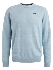 Vanguard Crewneck cotton linen blend