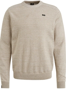 Vanguard Crewneck cotton linen blend