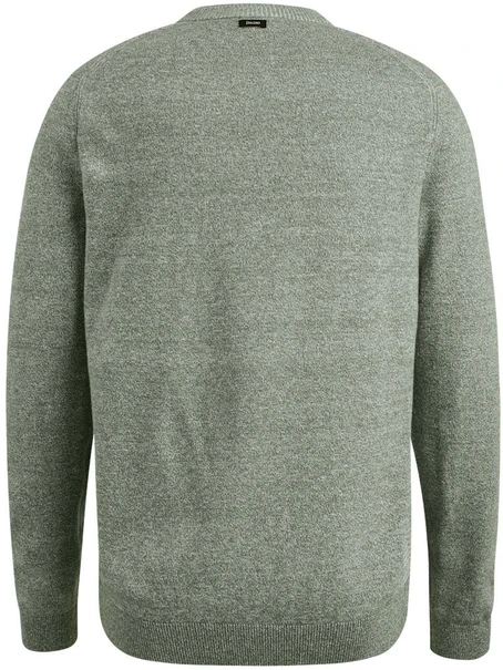 Vanguard Crewneck cotton linen blend