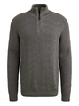 Vanguard Half zip collar cotton blend wool