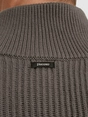 Vanguard Half zip collar cotton blend wool