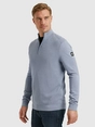 Vanguard Half zip collar cotton modal mouli