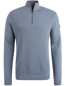 Vanguard Half zip collar cotton modal mouli