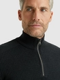 Vanguard Half zip collar cotton mouline