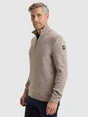 Vanguard Half zip collar cotton slub 3 ton