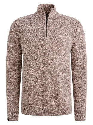 Vanguard Half zip collar cotton slub 3 ton