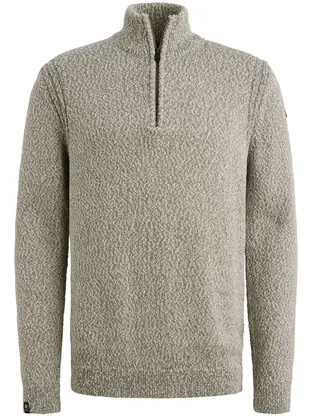 Vanguard Half zip collar cotton slub 3 ton