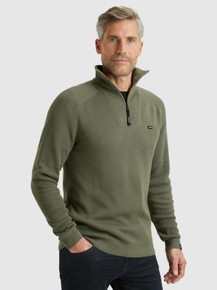 Vanguard Half zip collar cotton structure