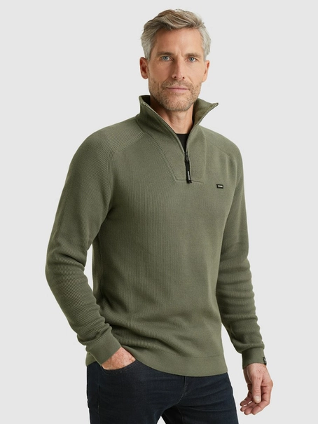 Vanguard Half zip collar cotton structure