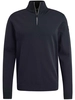 Vanguard Half zip collar viscose blend