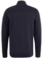 Vanguard Half zip collar viscose blend
