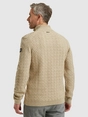 Vanguard Half zip collar wool blend