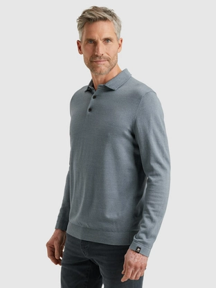 Vanguard Long sleeve polo cotton modal moul