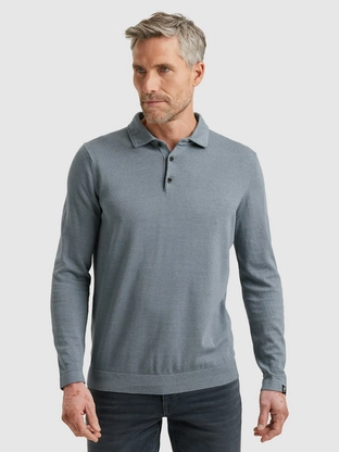 Vanguard Long sleeve polo cotton modal moul