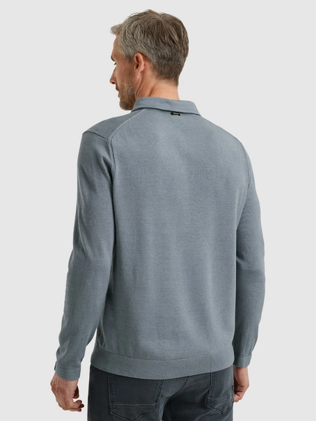 Vanguard Long sleeve polo cotton modal moul