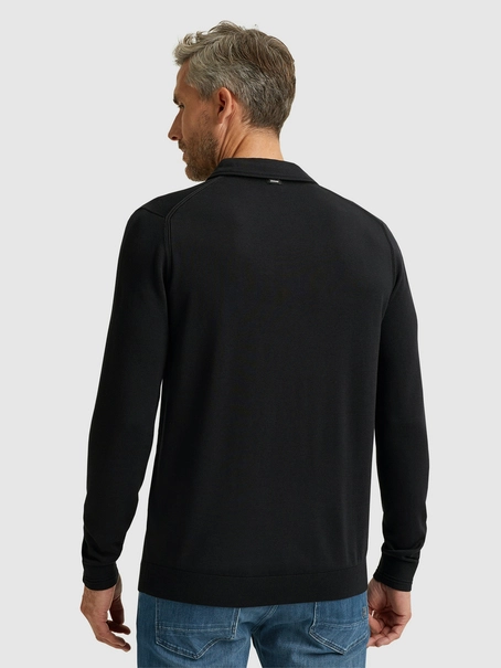 Vanguard Long sleeve polo cotton modal