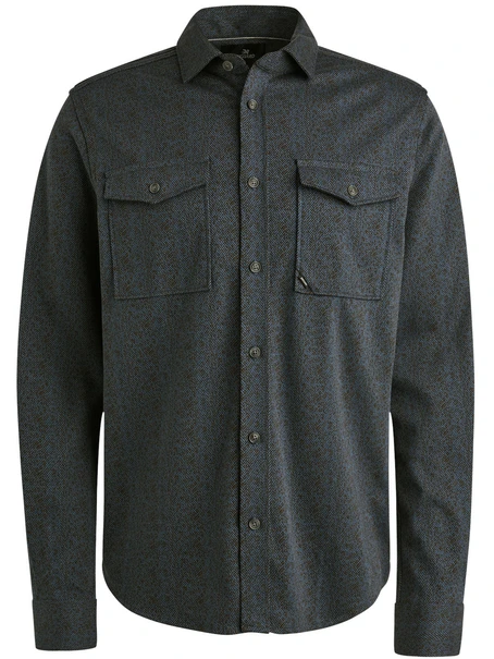 Vanguard Long Sleeve Shirt Jersey Herringbo