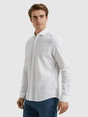 Vanguard Long Sleeve Shirt Linen Cotton ble